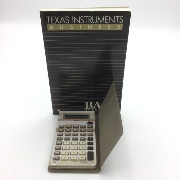 TEXAS INSTRUMENTS BUSINESS ANALYST BA-35 CALCULATOR - Picture 3 of 4